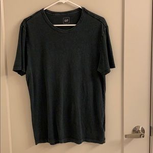 Distressed Black Tee